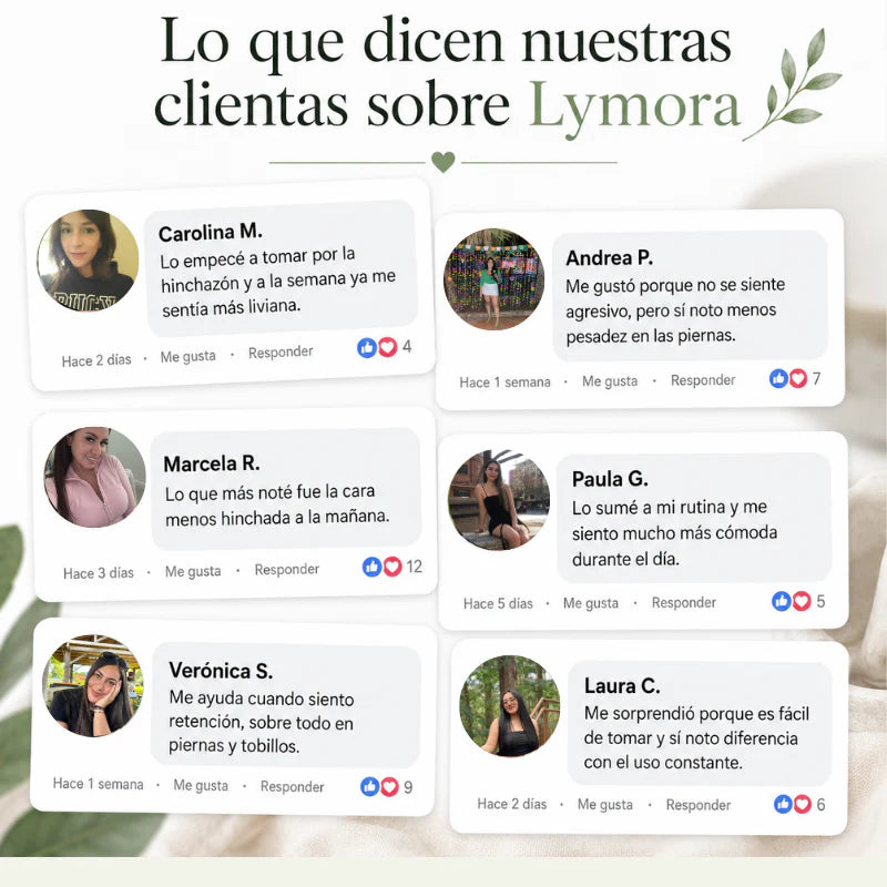 Gotas Naturales para Hinchazón, Retención y Pesadez